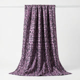 Black Abstract Jacquard, Polyester, 160 gsm