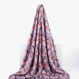 Red Geometric-Diamond Jacquard, Poly-Cotton