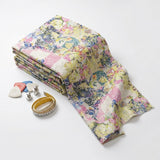 Beige Floral Jacquard, Poly-Cotton