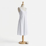 Nylon Cotton Poplin Fabric, 130 gsm, 145 cm — White