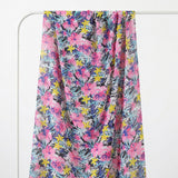 100% Polyester Chiffon Fabric, 110 gsm, 147 cm — Pink