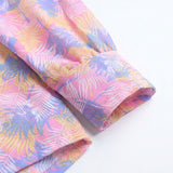 Pink Palm Chiffon, Polyester