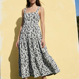 Black Animal Print Chunky Knit, Cotton-Poly, 234 gsm