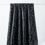 Jacquard 100% Polyester Knit Fabric, 150 gsm, 150 cm — Grey