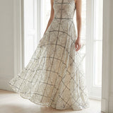 Pale Green Bold-Floral Lace, Viscose-Nylon — mockup: scene