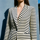 Beige Stripes Velvet, Cotton-Poly — mockup: scene