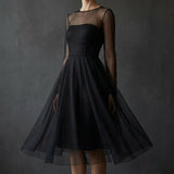 100% Nylon Mesh Fabric, 17 gsm, 160 cm — Black — mockup: scene