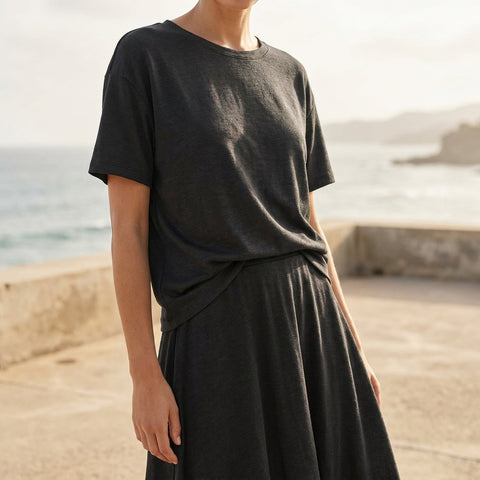 Black ITY Knit, Polyester
