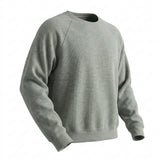 Heather Grey Marl Waffle Knit, Cotton — mockup: sweatshirt hoodie