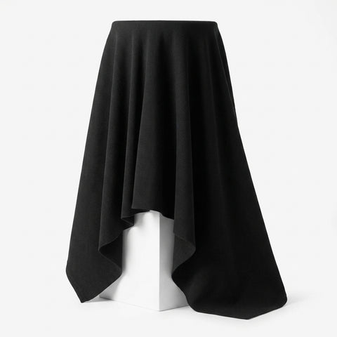 Black Rib Knit, Cotton