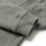 Grey Marl Rib Knit, Polyester, 360 gsm — mockup: sweatshirt hoodie