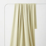 Brushed Polyester Cotton French Terry Fabric, 245 gsm, 185 cm — Khaki — mockup: sweatshirt hoodie