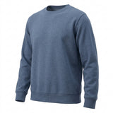 Blue-Grey Marl French Terry, Cotton-Poly, 380 gsm — mockup: sweatshirt hoodie