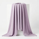 Polyester Stretch Rib Knit Fabric, 390 gsm, 115 cm — Purple — mockup: sweatshirt hoodie