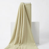 Cotton Polyester Stretch Piqué Knit Fabric, 320 gsm, 165 cm — Beige — mockup: sweatshirt hoodie