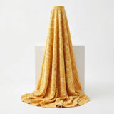 Yellow Marl Bouclé, Poly-Cotton — mockup: sweatshirt hoodie