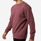 Red Marl French Terry, Poly-Viscose, 310 gsm — mockup: sweatshirt hoodie
