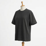 100% Cotton Jersey Knit Fabric, 210 gsm, 160 cm — Black — mockup: tshirt