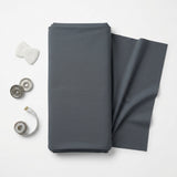 Nylon Stretch Jersey Knit Fabric, 200 gsm, 150 cm — Grey, ref EF-274454 — mockup: tshirt
