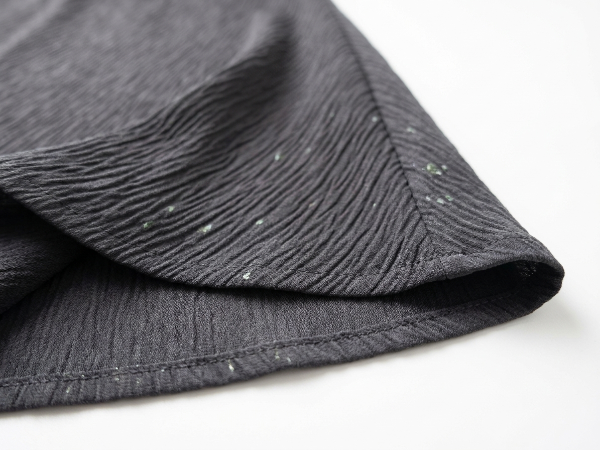 100% Polyester Crepe Fabric rendered