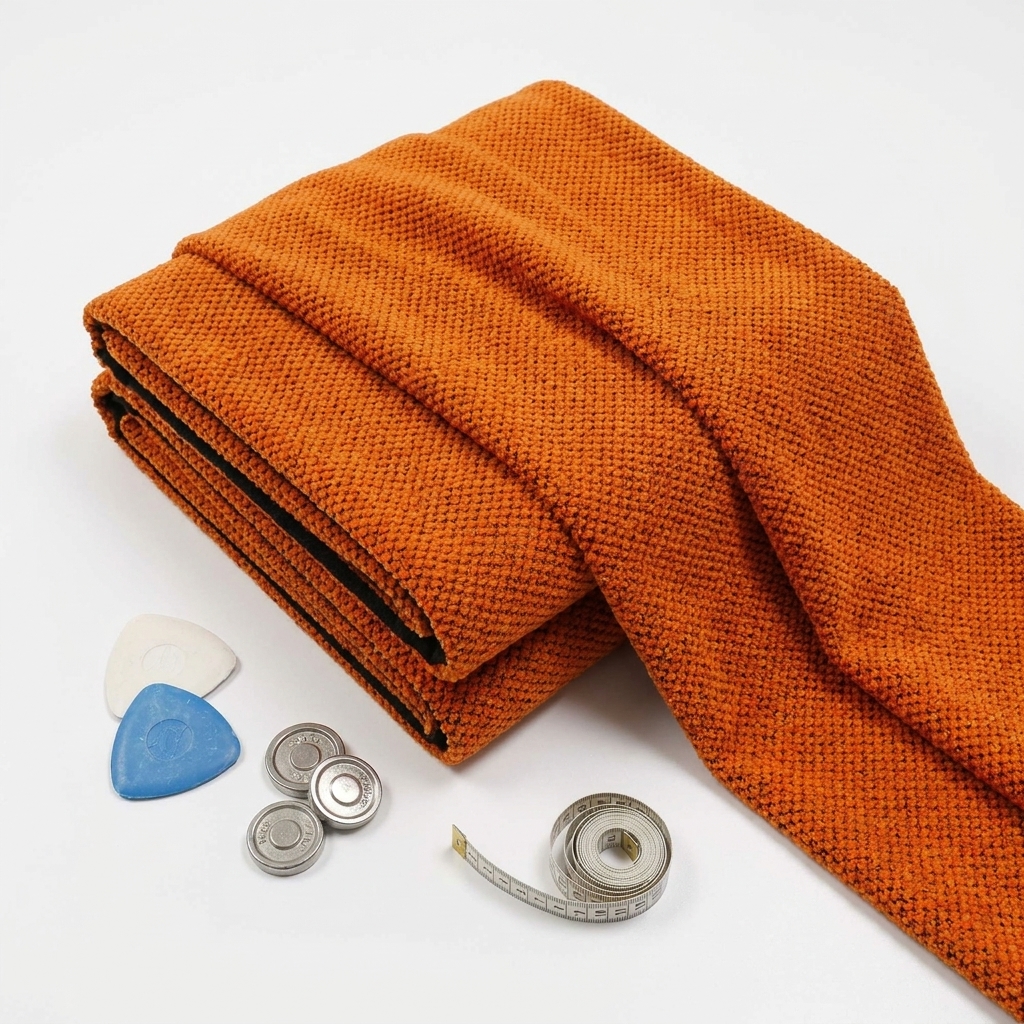 Jacquard 100% Polyester Chenille Fabric rendered
