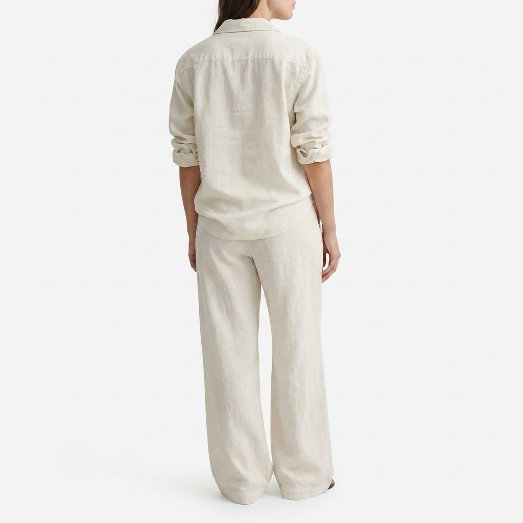 Linen Cotton Woven Fabric rendered