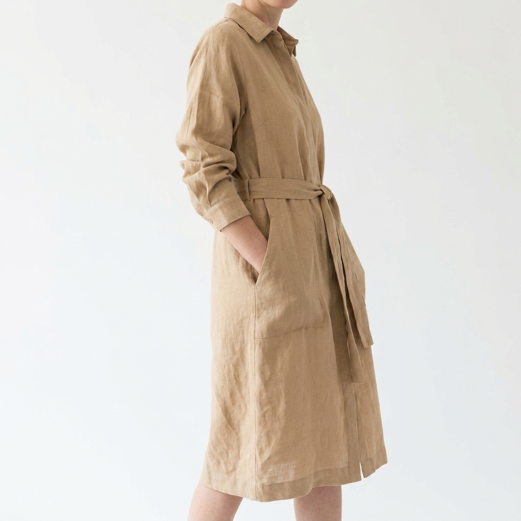 Linen Cotton Woven Fabric rendered