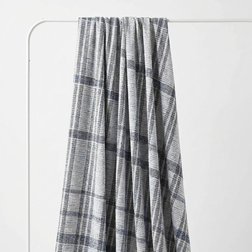 Jacquard Polyester Stretch Chenille Fabric — Styled