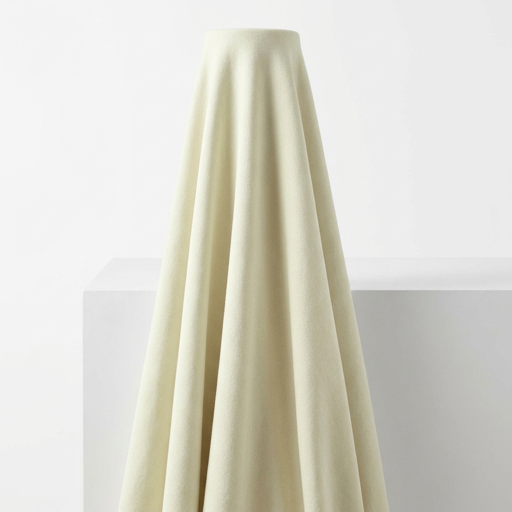 Brushed Polyester Cotton French Terry Fabric rendered