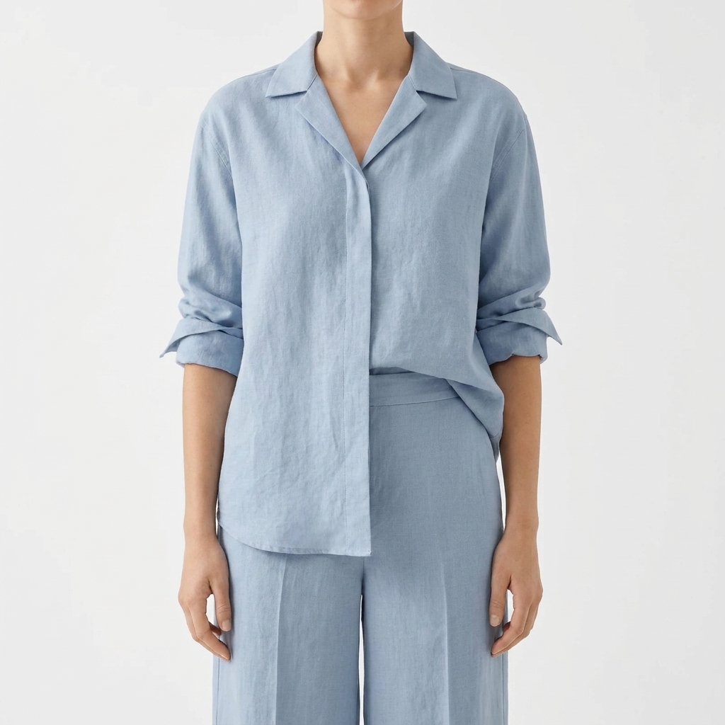 Linen Cotton Woven Fabric rendered