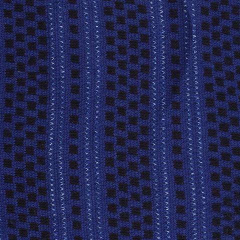 Striped Polyester Viscose Metallic Knit Fabric