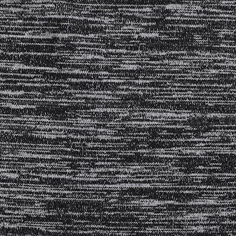 Heather Polyester Viscose Stretch Chunky Knit Fabric