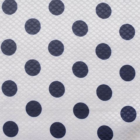 Bold Dotted 100% Polyester Woven Fabric