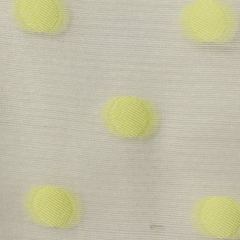 Yellow Dots Jacquard, Viscose-Nylon