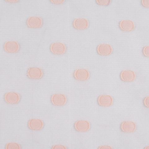 Dotted Viscose Nylon Blend Woven Fabric