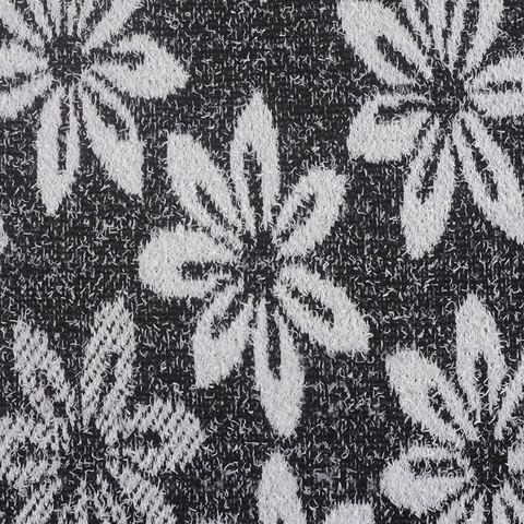 Floral Polyester Stretch Knit Fabric