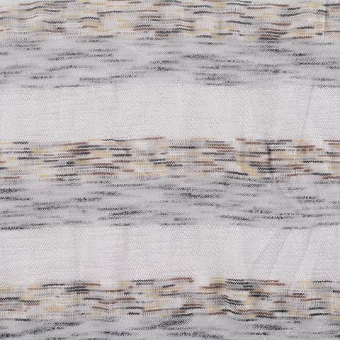Striped Polyester Viscose Knit Fabric