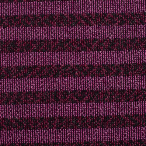 Bold Striped 100% Polyester Chunky Knit Fabric