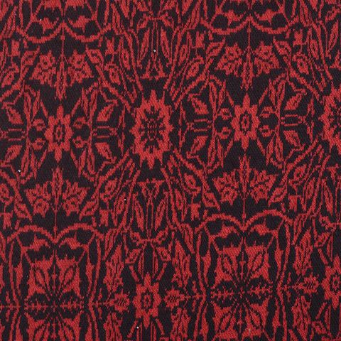 Floral 100% Cotton Knit Fabric