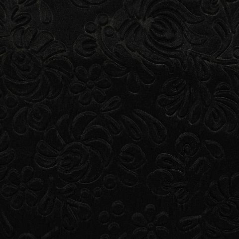 Floral 100% Polyester Knit Fabric