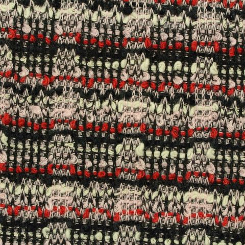 Plaid Polyester Interlock Knit Fabric