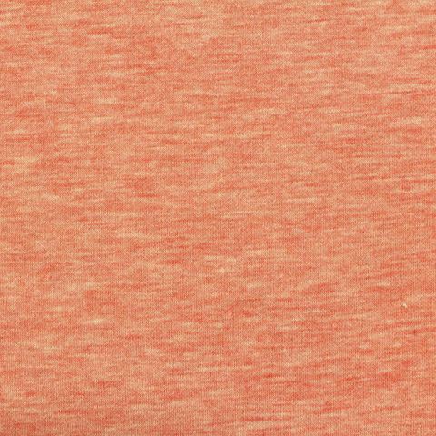 Heather Polyester Viscose Stretch Interlock Knit Fabric