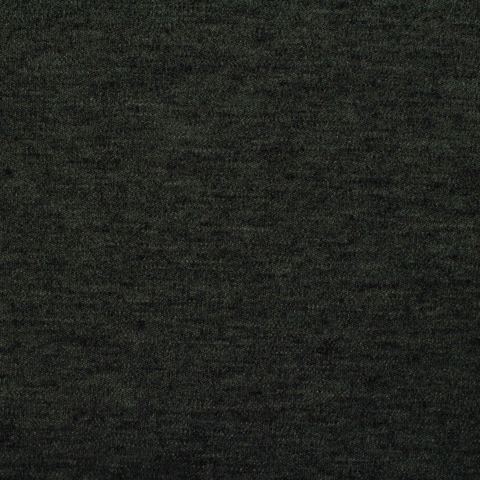 Heather Wool Polyester Blend Interlock Knit Fabric