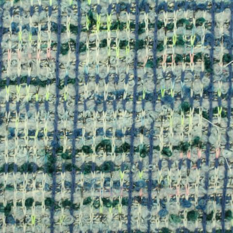 Polyester Metallic Chunky Knit Fabric