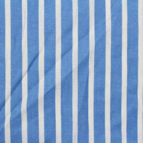 Striped 100% Cotton Poplin Fabric