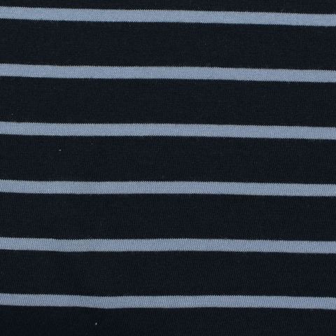 Striped Cotton Modal Jersey Knit Fabric