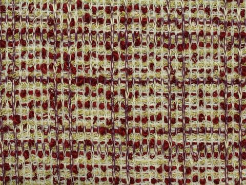 Jacquard Polyester Cotton Metallic Knit Fabric