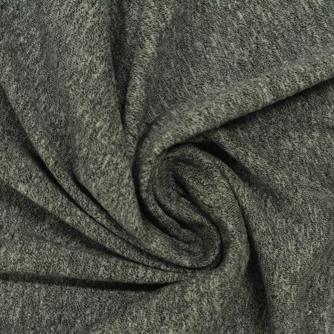 Heather Cotton Polyester Jersey Knit Fabric
