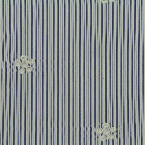 Striped 100% Polyester Woven Fabric