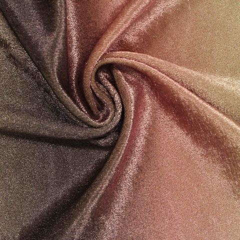 Printed Polyester Stretch Velvet Fabric